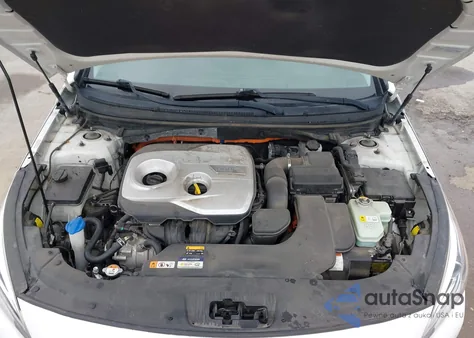 2017 Hyundai Sonata Hybrid Limited из США, поврежденный, VIN KMHE34L12HA056015